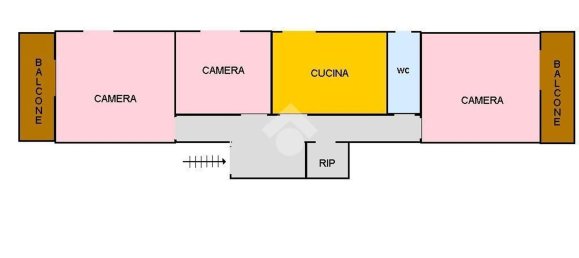 3 rooms Apartment in Salerno, Italy No. 171214 18