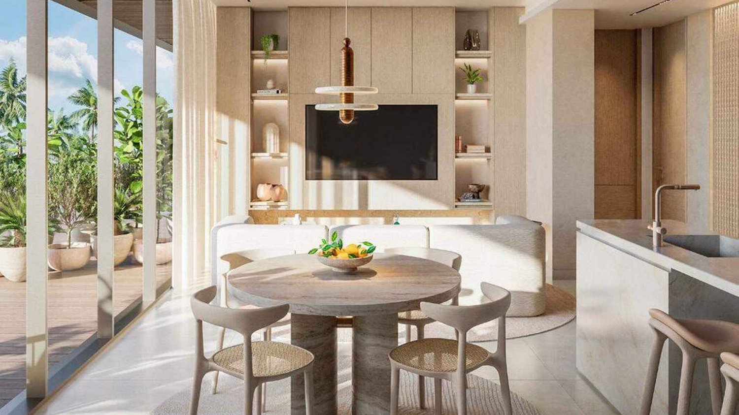 Apartamento T2 em Dubai, UAE N.º 117633