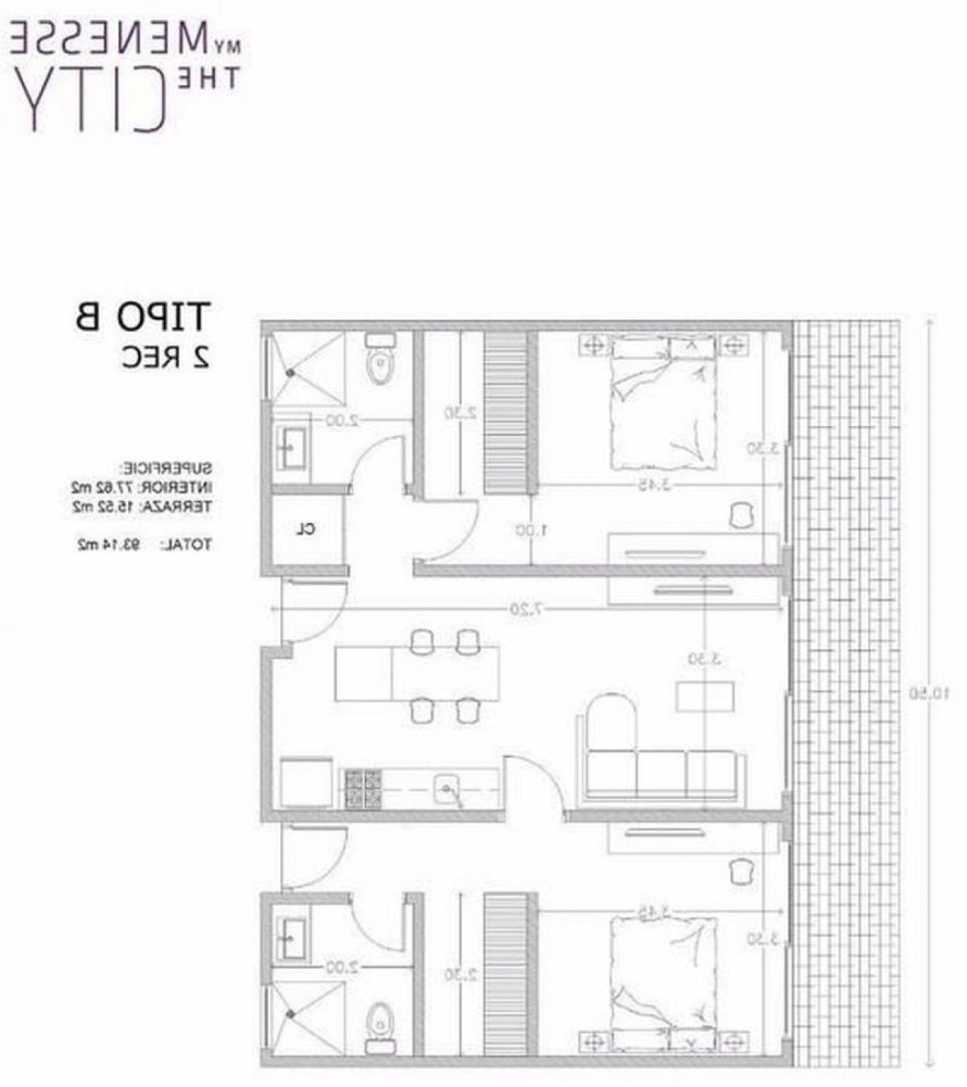 2 bedrooms Apartment in Solidaridad, Mexico No. 149054