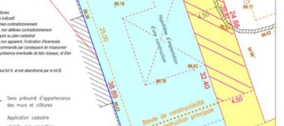 Grundstück in Breval, France 450m², Nr. 109978 3