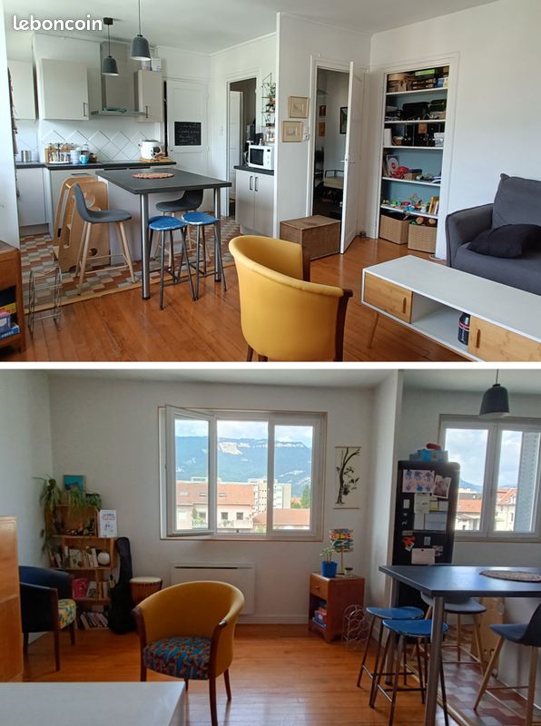 Apartamento de 1 dormitorio en Grenoble, France No. 338223