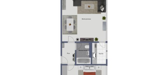 1 غرف نوم شقة في Munich, Germany رقم 307619 17