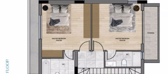 2 Schlafzimmer Villa in Agios Tychonas, Cyprus, Nr. 9387 16