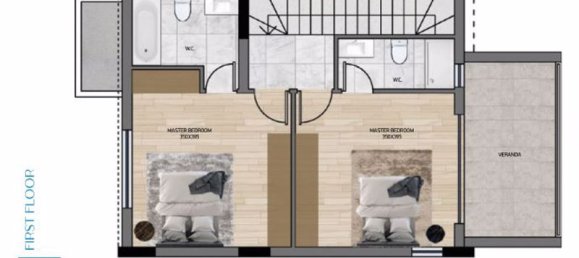 2 Schlafzimmer Villa in Agios Tychonas, Cyprus, Nr. 9387 22