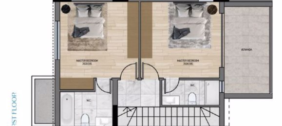 2 Schlafzimmer Villa in Agios Tychonas, Cyprus, Nr. 9387 20