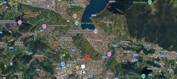 Квартира с 1 спальней в Комо, Италия № 263841 4