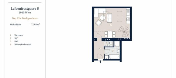 2-Zimmer Doppelhaus in Wieden, Austria, Nr. 67413 21