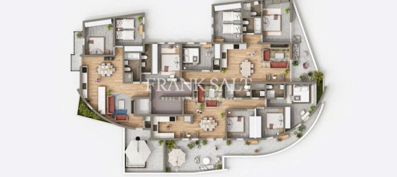 3 chambres Appartement à Qormi, Malta No. 333 11