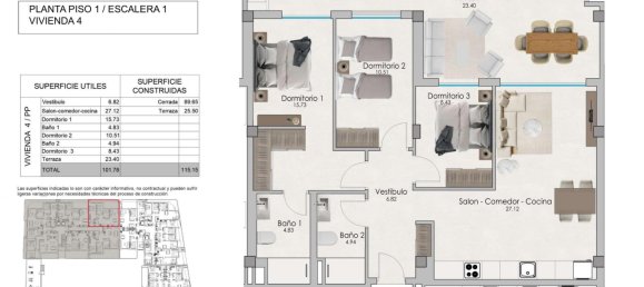 3 bedrooms Apartment in Santa Pola, Spain No. 14229 6