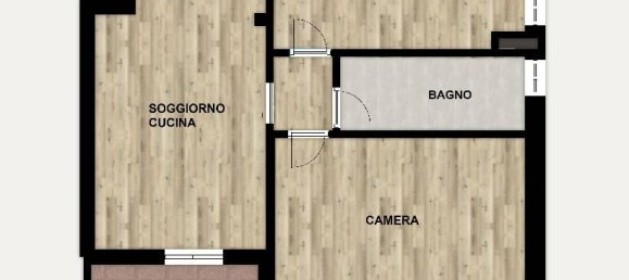 Квартира с 2 спальнями в Мельцо, Италия № 106037 9