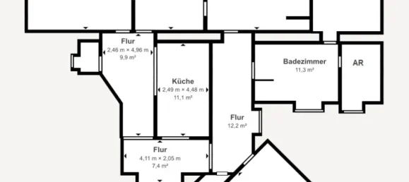 5غرفة شقة في Alsergrund, Austria رقم 46963 28