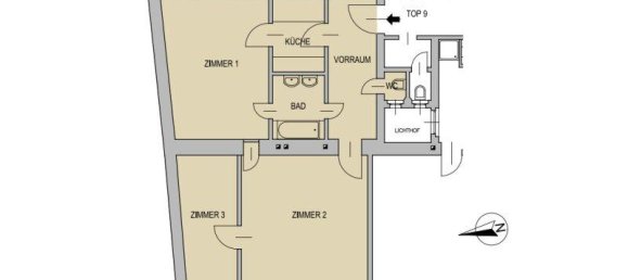 3 rooms Apartment in Josefstadt, Austria No. 221435 16