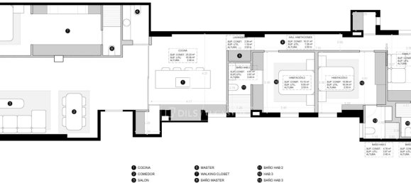 Квартира с 4 спальнями в Мадрид, Испания № 125474 31