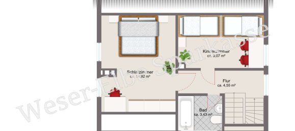 Casa de 3 dormitorios en Cuxhaven, Germany No. 208138 10