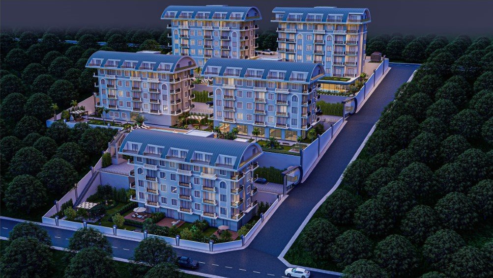 Apartment 1+1 in Alanya, Turkey No. 5416