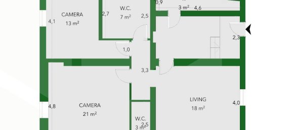 3غرفة شقة في Montopoli in Val d'Arno, Italy رقم 21978 26