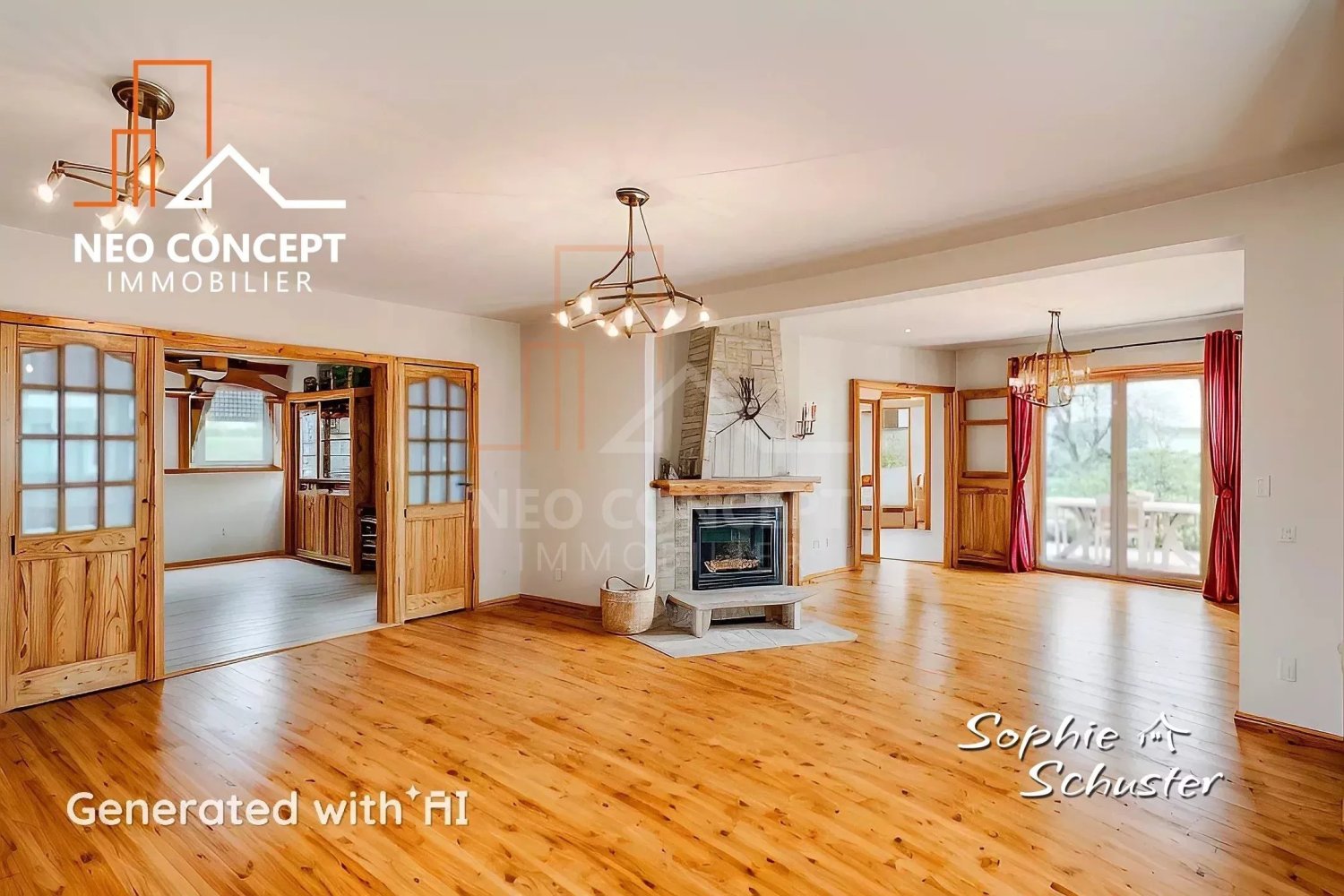 Дом с 8 комнатами в Роппанен, Франция № 76339