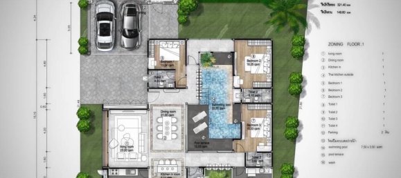 Condo à Pattaya, Thailand 2475.7m² No. 73062 19