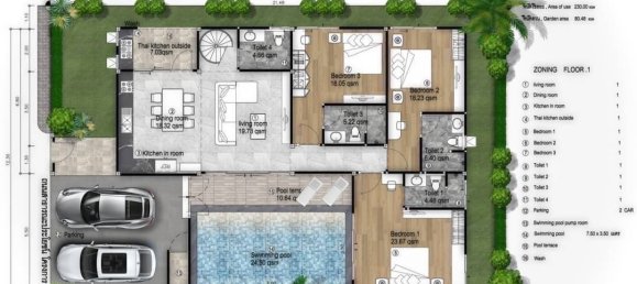 Condo à Pattaya, Thailand 2475.7m² No. 73062 18