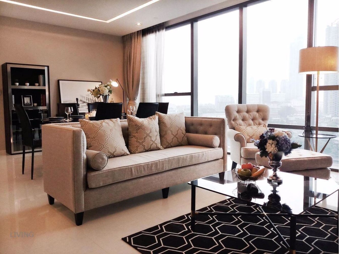Apartamento com 2 quartos em condomínio em Sathon, Thailand N.º 4448