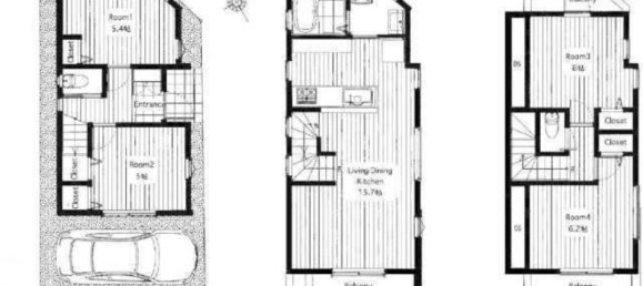 4 bedrooms House in Tokyo, Japan No. 5728 2