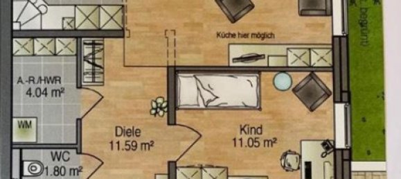 Apartamento T3 em Wesel, Germany N.º 326533 2