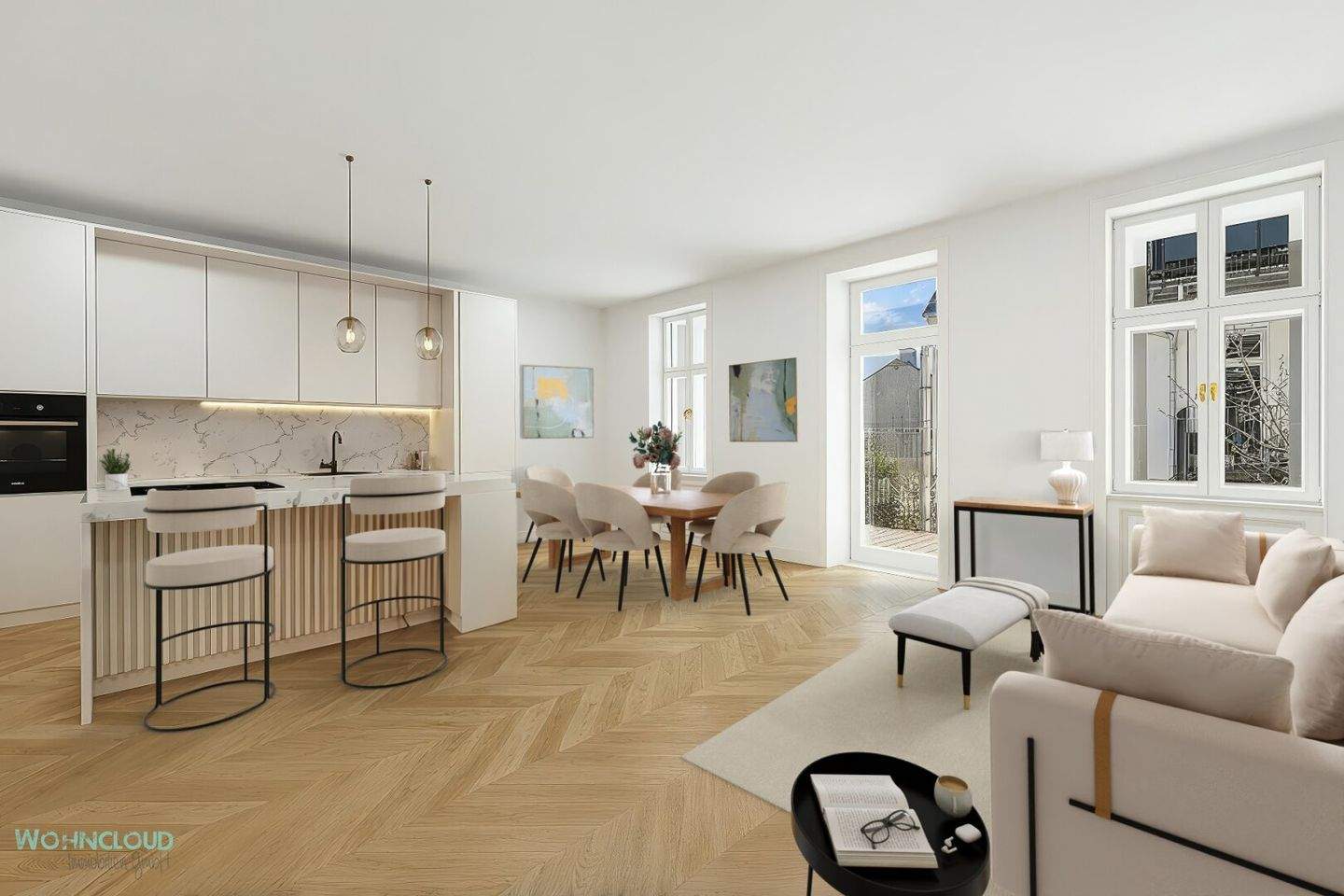 Apartamento de 2 habitaciónes en Neubau, Austria No. 126717