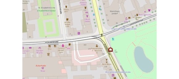 Дуплекс с 2 спальнями в Митте, Германия № 34718 13