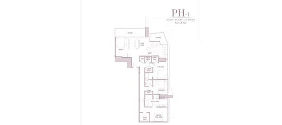 2غرفة شقة في Istanbul, Turkey رقم 22031 13