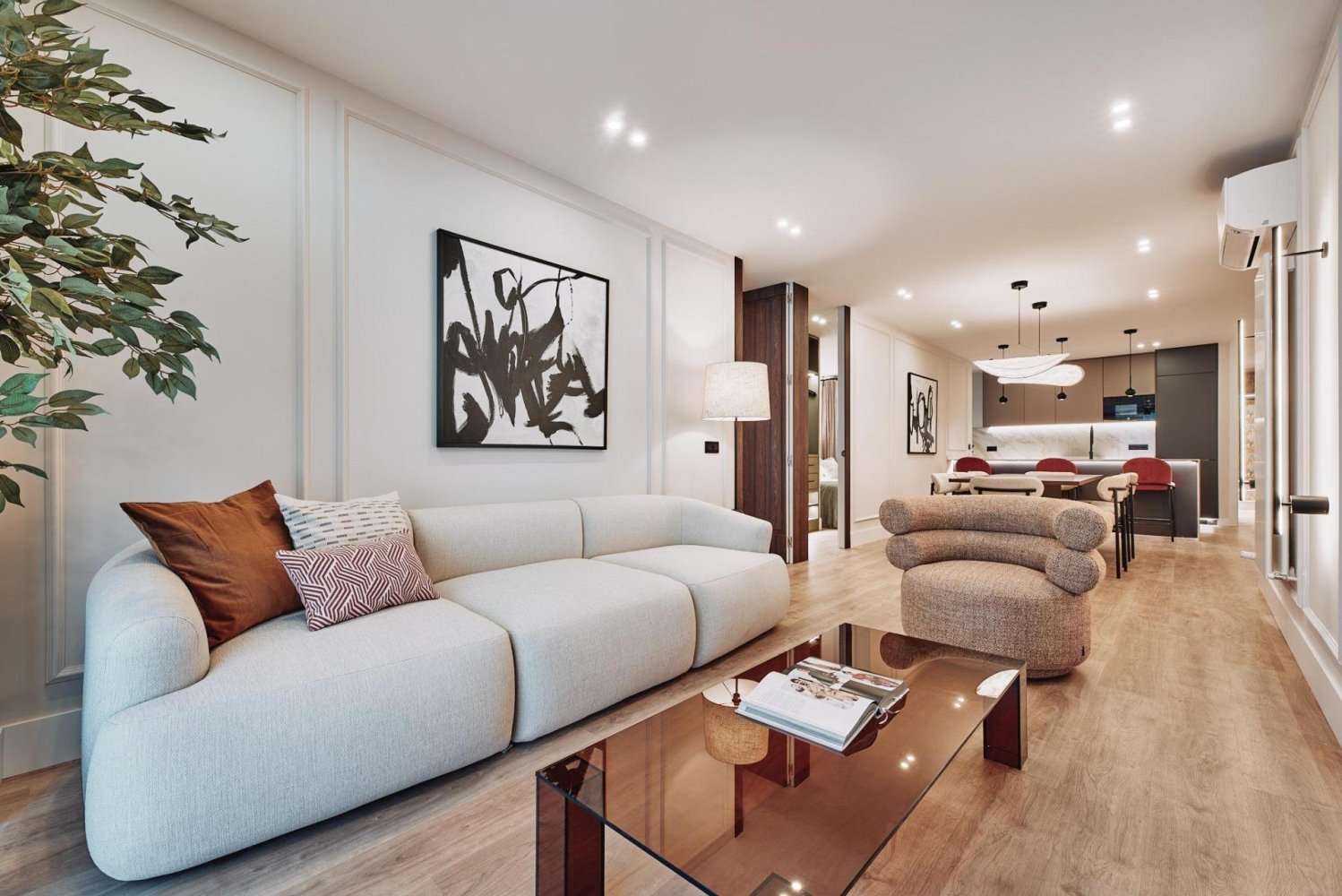 3 bedrooms Apartment in Madrid, Spain No. 120018