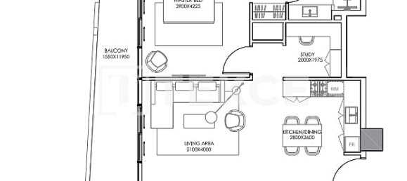 3 chambres Appartement à Jumeirah Village Triangle, UAE No. 43571 15