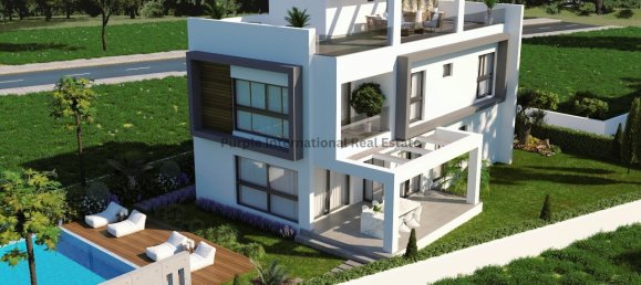 Вилла с 4 спальнями в Паралимни, Кипр № 1051 21