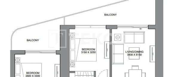 2 bedrooms Apartment in Meydan, UAE No. 16229 13