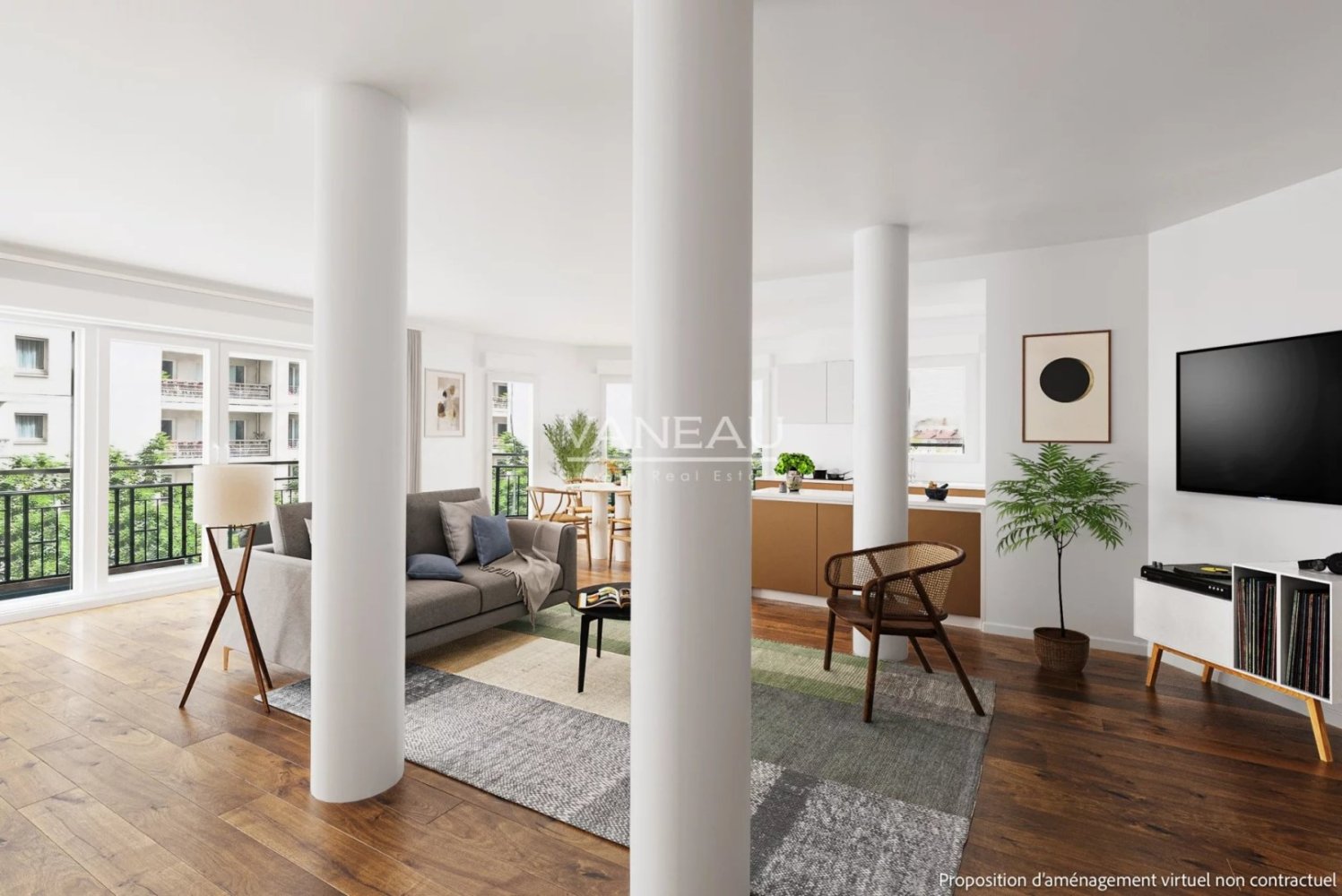 3 bedrooms Apartment in Courbevoie, France No. 176317