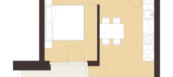 2 rooms Apartment in Bregenz, Austria No. 233513 3