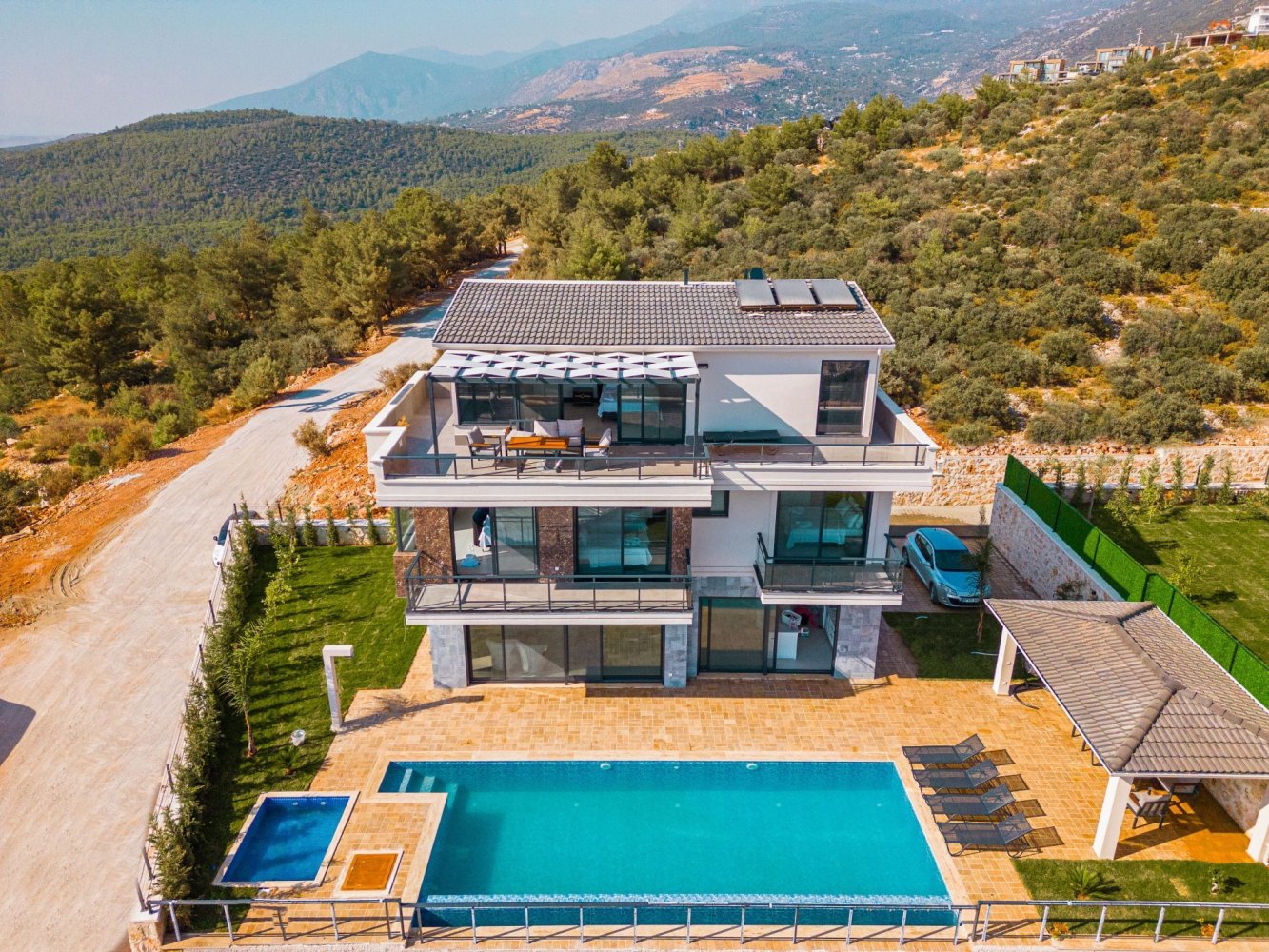 Villa 4+1 in Kalkan, Turkey, Nr. 16053