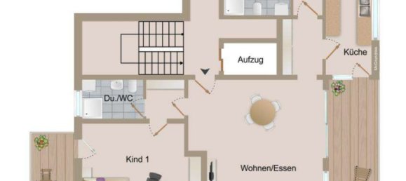 Penthouse de 4 divisões em Calw, Germany N.º 262658 9