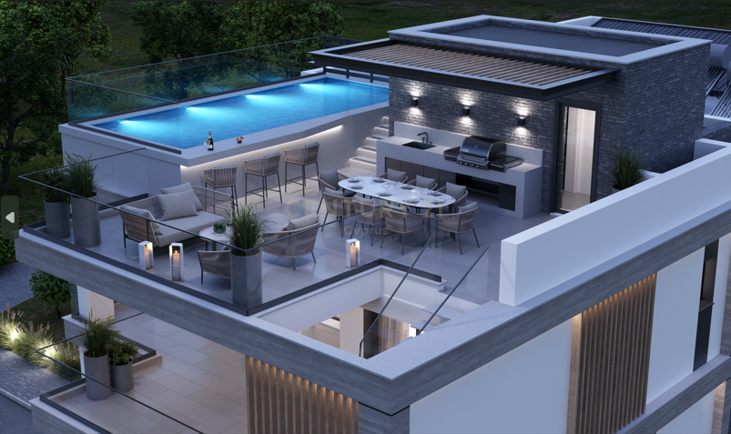 3 Schlafzimmer Penthouse in Germasogeia, Cyprus, Nr. 3495