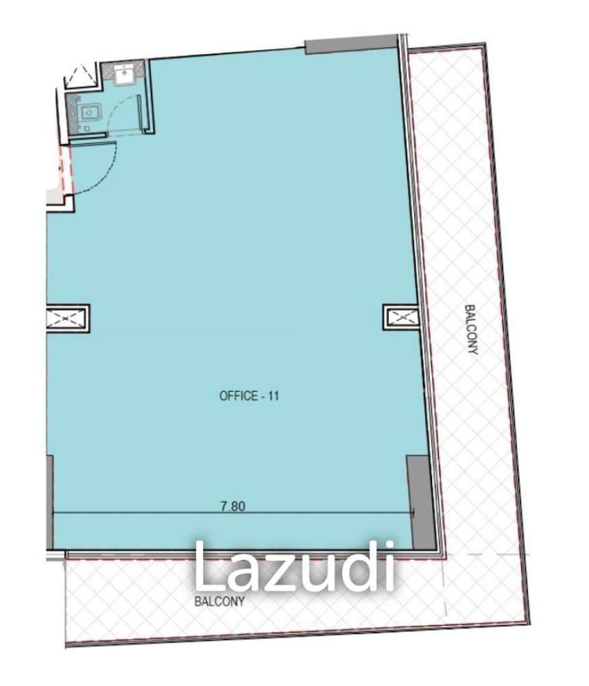 Офис 124.74м² в Дубай, ОАЭ № 19771