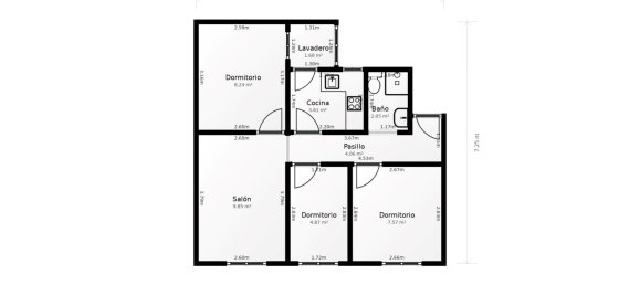 Apartamento de 3 dormitorios en Granollers, Spain No. 157344 19