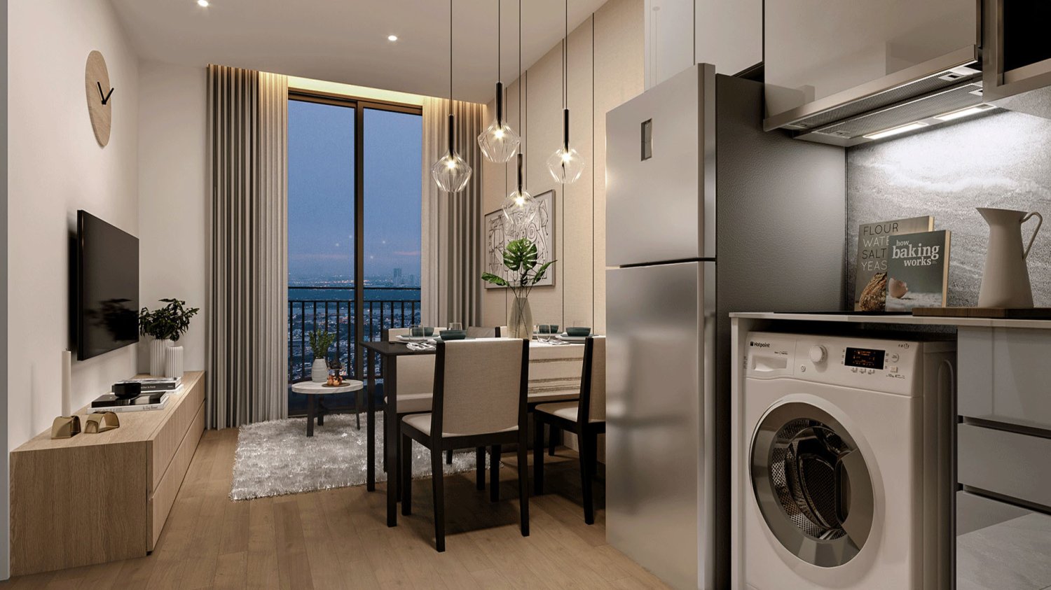 3 Schlafzimmer Eigentumswohnung in Skyrise Avenue Skv64 Phuket, Thailand, Nr. 27697