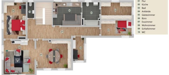 10-Zimmer Gebäude in Amberg-Sulzbach, Germany, Nr. 140980 13