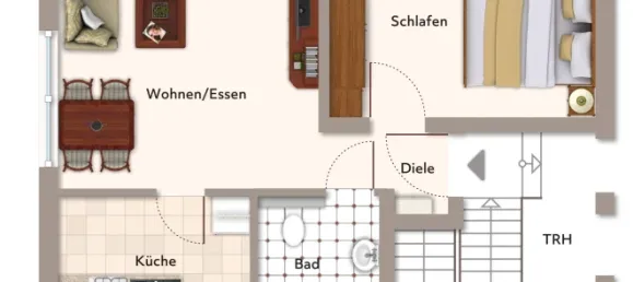 Apartamento de 2 divisões em Erlangen-Hochstadt, Germany N.º 127796 4