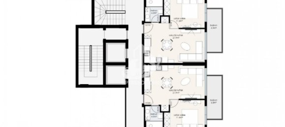 Квартира 1+1 в Аланья, Турция № 3402 2