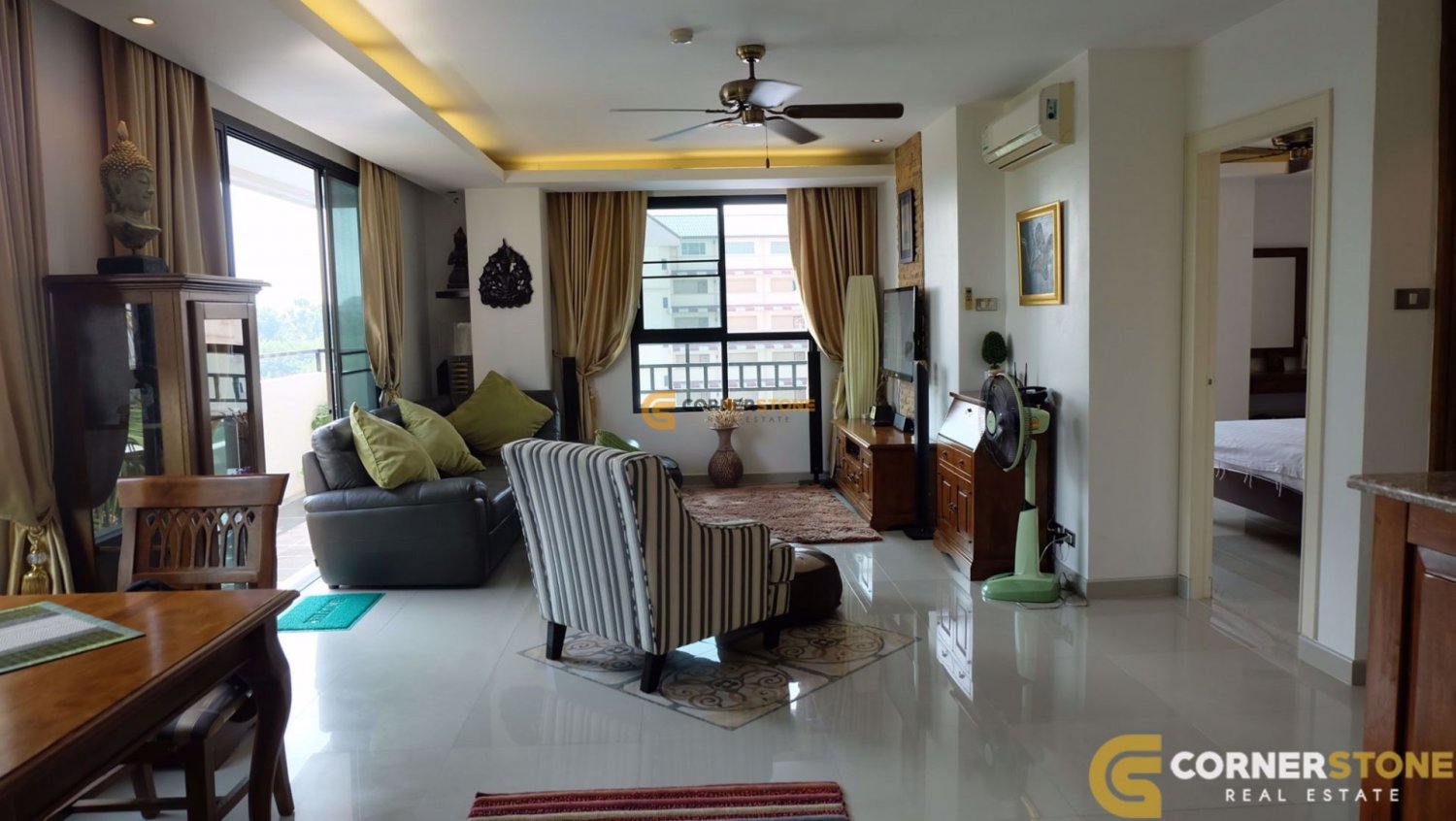 Apartamento com 1 quarto em condomínio em Pattaya, Thailand N.º 1953