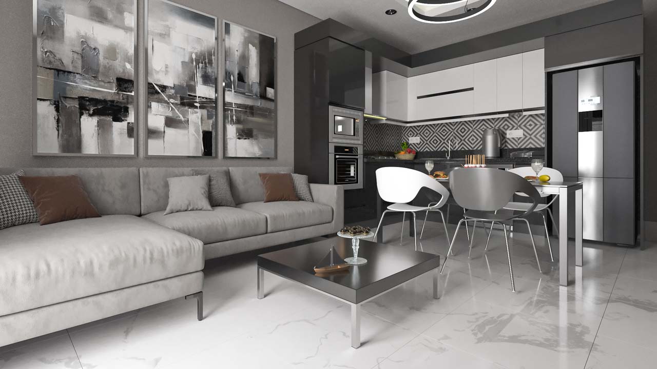 Apartment 2+1 in EKOLOJI HILL, Mahmutlar, Turkey No. 38725