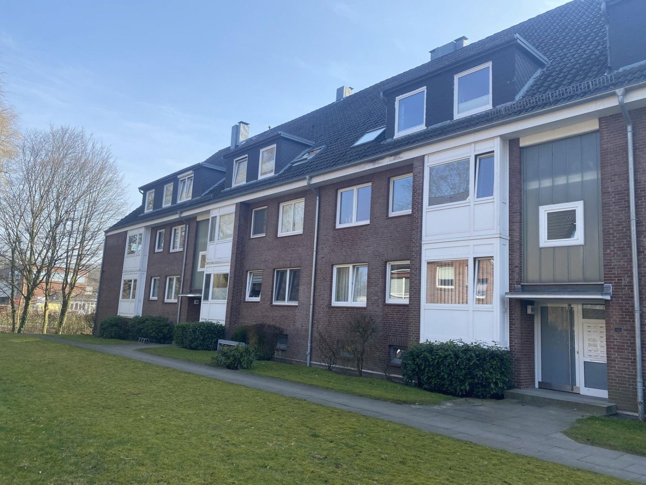 Квартира с 2 комнатами в Вандсбек, Германия № 8116