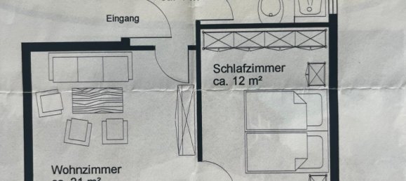 Квартира с 1 спальней в Зегеберг, Германия № 274410 20