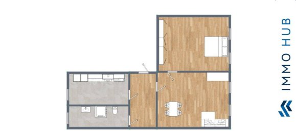 1 Schlafzimmer Wohnung in Leipzig, Germany, Nr. 370127 7