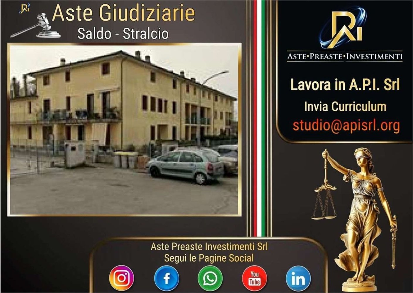 4 rooms Apartment in Rottofreno, Italy No. 285097